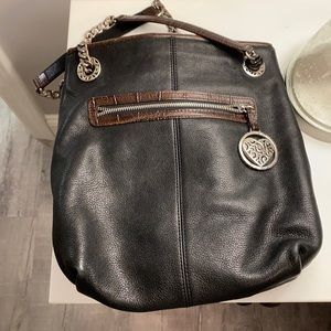 Black and brown Brighton purse